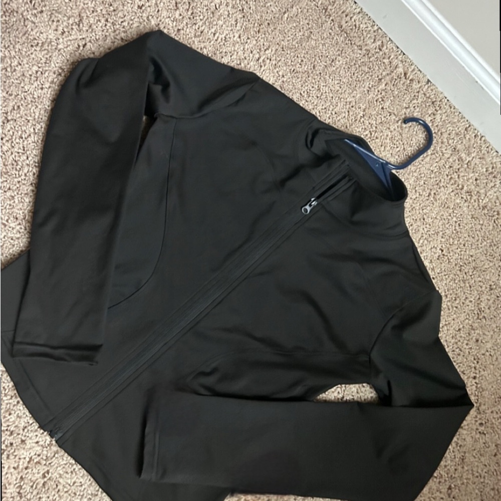 Black Full-Zip Jacket